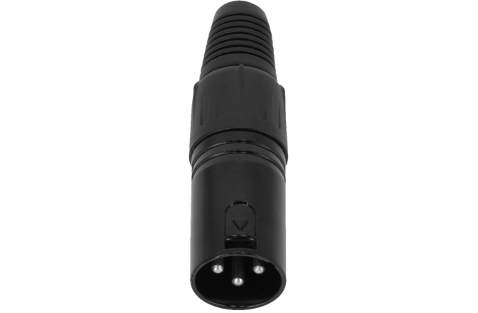 Conector XLR Adam Hall 3Star CX M3 BLK