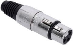 Conector XLR Adam Hall 4Star Connector XF3