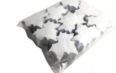 Confeti din hârtie (alb) TCM FX Slowfall Confetti Maple Leaves 100x100mm, white, 1kg