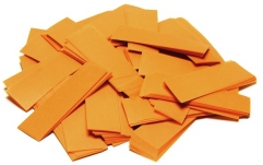 Confeti din hârtie, orange TCM FX Slowfall Confetti rectangular 55x18mm, orange, 1kg