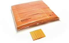 Confeti din hârtie, orange TCM FX Slowfall Confetti rectangular 55x18mm, orange, 1kg