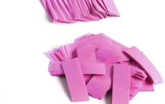 Confeti din hârtie, pink TCM FX Slowfall Confetti rectangular 55x18mm, pink, 1kg