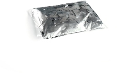 Confeti din hârtie,  TCM FX Metallic Confetti rectangular 55x18mm, silver, 1kg