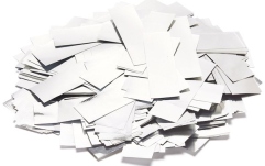 Confeti din hârtie,  TCM FX Metallic Confetti rectangular 55x18mm, white, 1kg