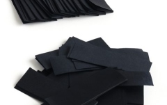 Confeti din hârtie TCM FX Slowfall Confetti rectangular 55x18mm, black, 1kg