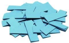 Confeti din hârtie TCM FX Slowfall Confetti rectangular 55x18mm, light blue, 1kg