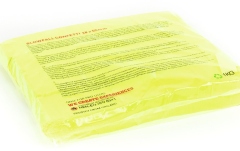 Confeti din hârtie TCM FX Slowfall Confetti rectangular 55x18mm, neon-yellow, uv active, 1kg