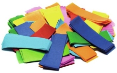 Confetti TCM FX Slowfall Confetti rectangular 55x18mm, dark blue, 1kg