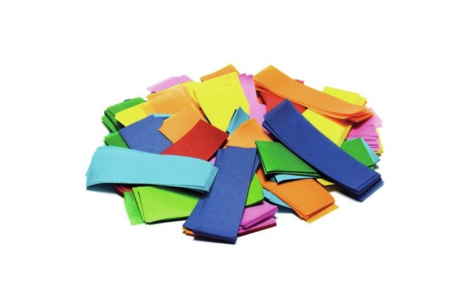 Confetti TCM FX Slowfall Confetti rectangular 55x18mm, dark blue, 1kg