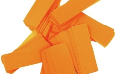 Confetti uv, orange TCM FX Slowfall Confetti rectangular 55x18mm, neon-orange, uv active, 1kg