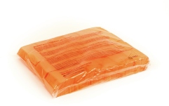 Confetti uv, orange TCM FX Slowfall Confetti rectangular 55x18mm, neon-orange, uv active, 1kg