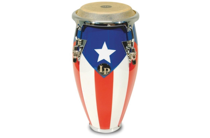 Conga Mini Latin Percussion Conga Mini Tunable Puerto Rican Flag