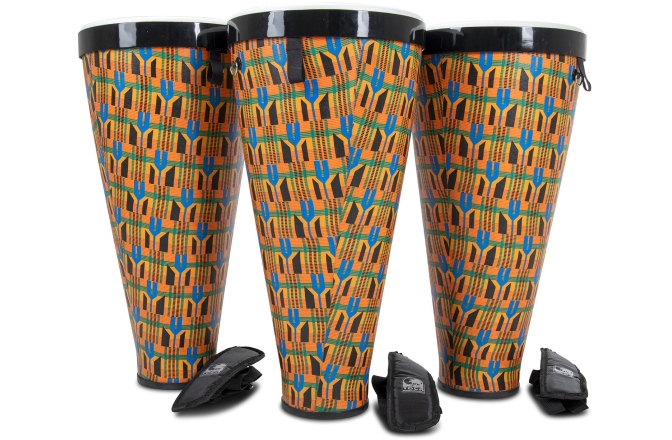 Conga Toca Freestyle II Kente Cloth 12" x 23"