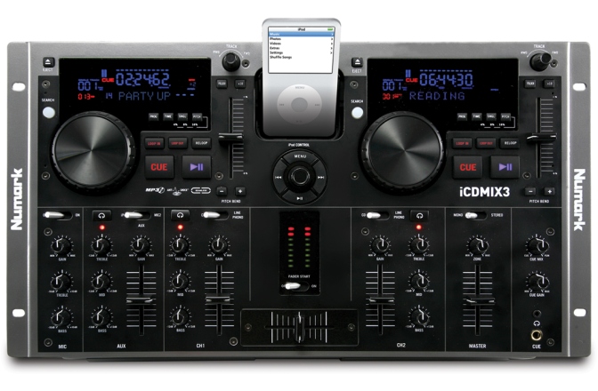 Consola DJ Numark iCD Mix 3