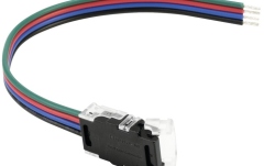 Contact alimentare banda LED Eurolite LED Strip Power Contact 4Pin 10mm
