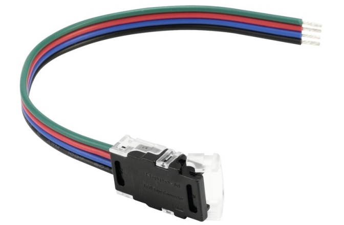 Contact alimentare banda LED Eurolite LED Strip Power Contact 4Pin 10mm