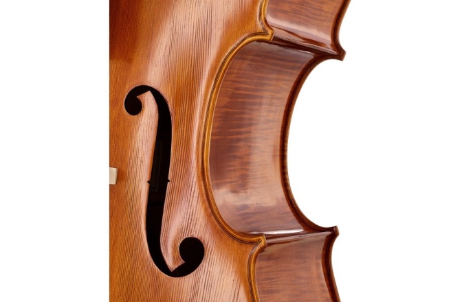 Contrabas cu 4 corzi Lutier Ioan Bucur Model Rogeri Cap de Leu 4 Corzi