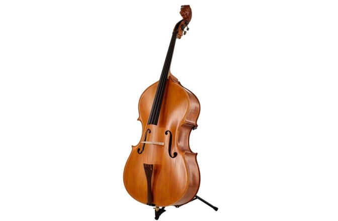 Contrabas cu 4 corzi Lutier Ioan Bucur Model Rogeri Cap de Leu 4 Corzi
