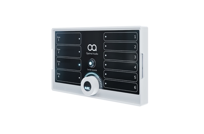 Controler de perete zonal Optimal Audio ZONE PAD 4