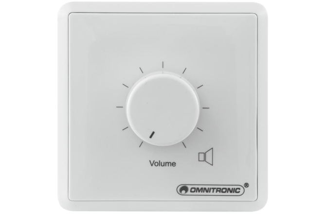 Controler de volum Omnitronic PA Volume Controller, 45 W mono wh
