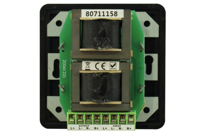 Controler de volum Omnitronic PA Volume Controller 5 W stereo bk