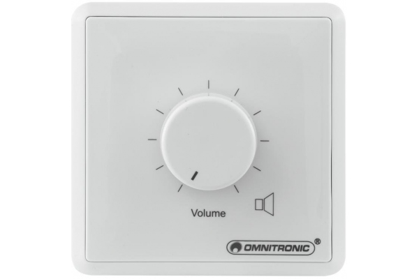 PA Volume Controller 5W stereo wh