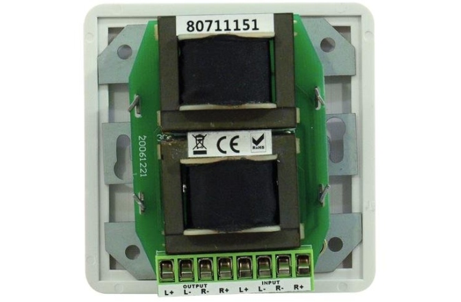 Controler de volum Omnitronic PA Volume Controller 5W stereo wh