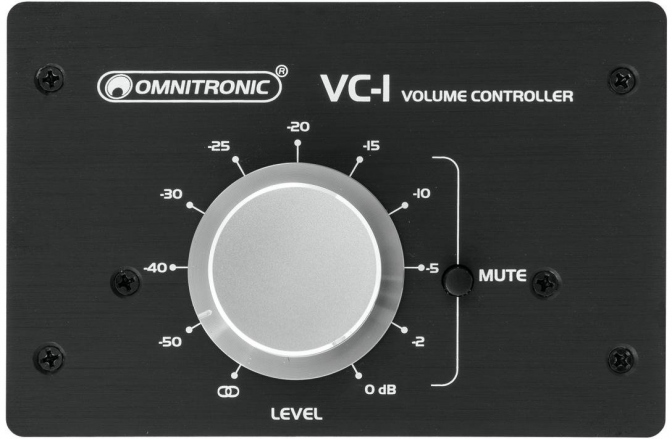 Controler de volum
 Omnitronic VC-1 Volume Controller passive