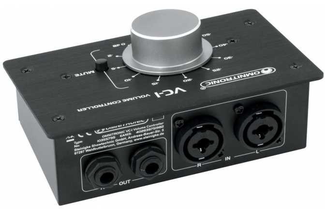 Controler de volum
 Omnitronic VC-1 Volume Controller passive