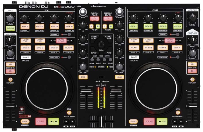 Controler DJ Denon DJ MC-3000