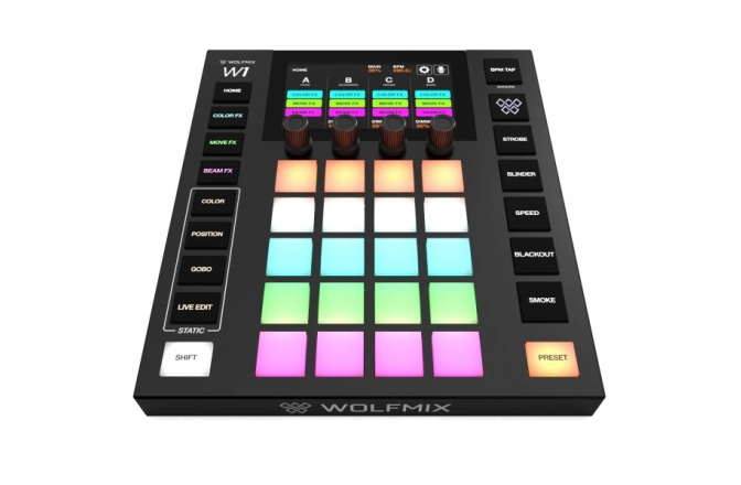 Controler DMX Wolfmix  W1 Mk2 DMX Controller