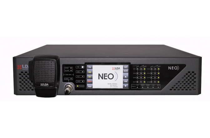 Controler EVAC complet LDA audioTech NEO 8060