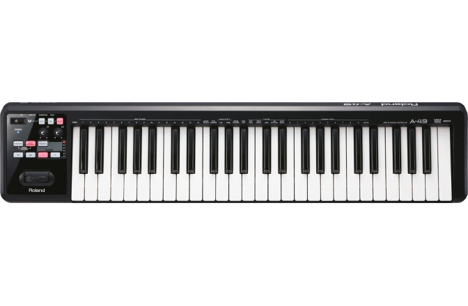 Controler MIDI Roland A-49 Black