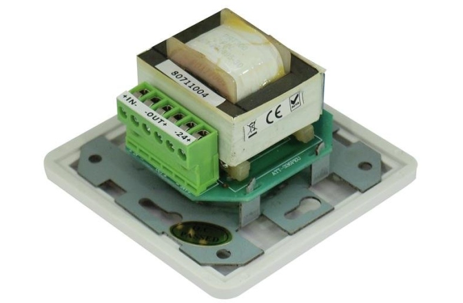 Controler montabil de volum Omnitronic PA Volume Controller, 30 W mono wh