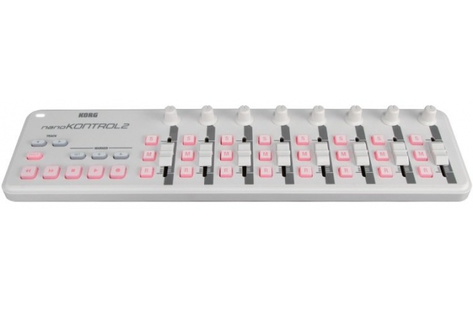 Controler pentru DJ/VJ Korg nanoKontrol 2 White