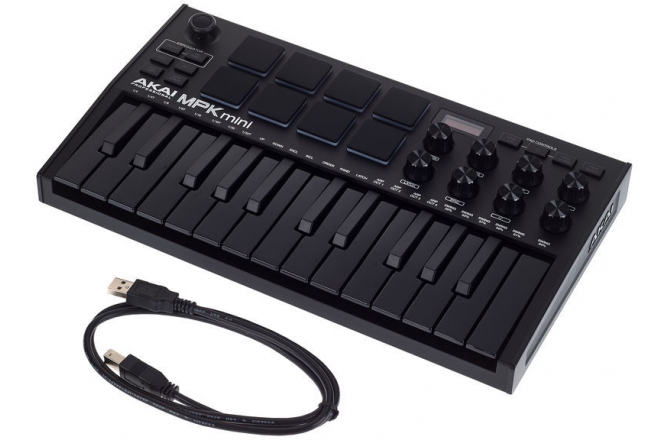 Controller MIDI Akai MPK Mini Mk3 Black