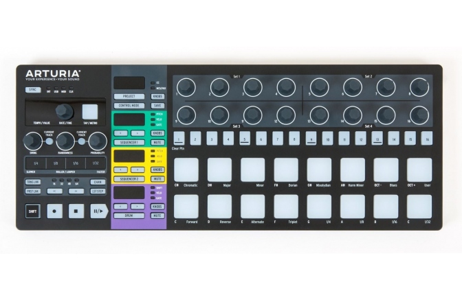 Controller MIDI Arturia BeatStep Pro Black Edition