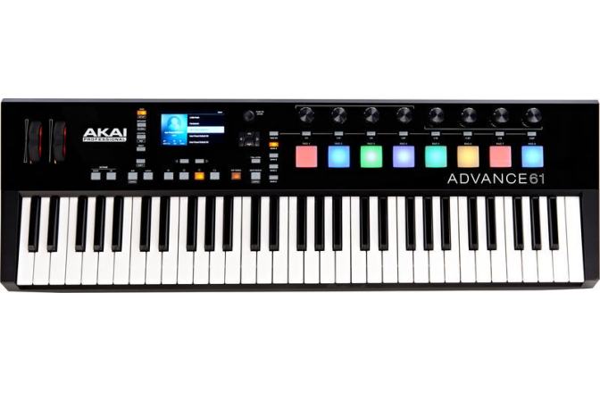 Controller MIDI cu 61 de clape Akai Advance 61