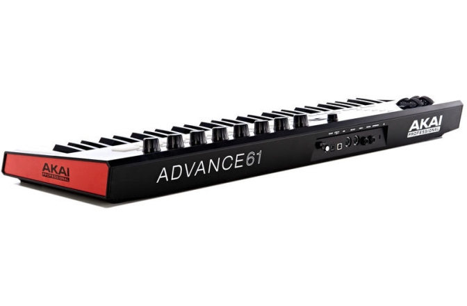 Controller MIDI cu 61 de clape Akai Advance 61
