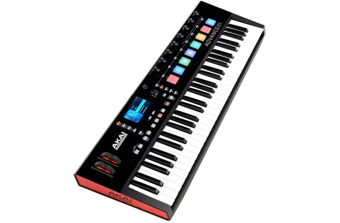 Controller MIDI cu 61 de clape Akai Advance 61