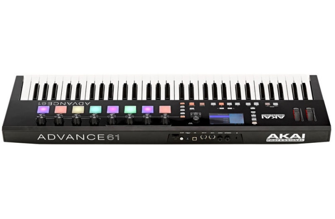 Controller MIDI cu 61 de clape Akai Advance 61