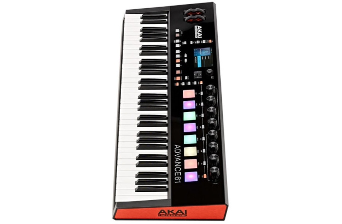 Controller MIDI cu 61 de clape Akai Advance 61