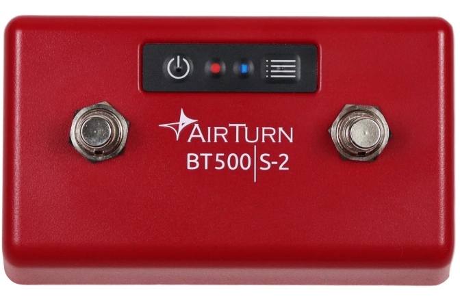 Controller MIDI / Paginare Airturn BT500S 2 Foot Switch Controller