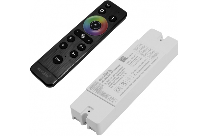 Controller WIFI pentru LEDuri Eurolite Set LED Strip 5in1 WiFi Controller + Remote Control Zone