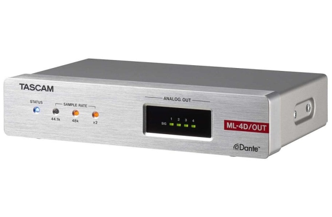 Convertor Dante Tascam ML-4D/OUT-E