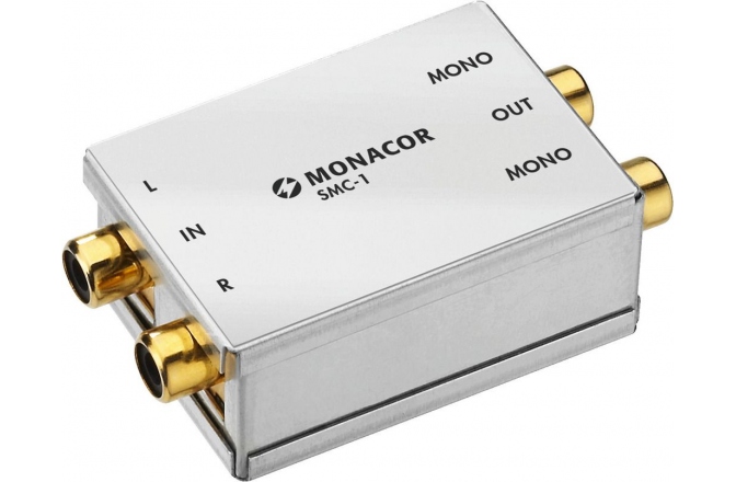 Convertor semnal stereo-mono Monacor SMC-1