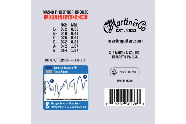 Martin Guitars MA-540 Authentic Acoustic Light — 2