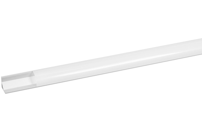Cornier Eurolite Cover for Corner-Profile milky 2m