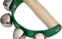 Coroană de clopoței Nino Percussion Sleigh Bells - Green