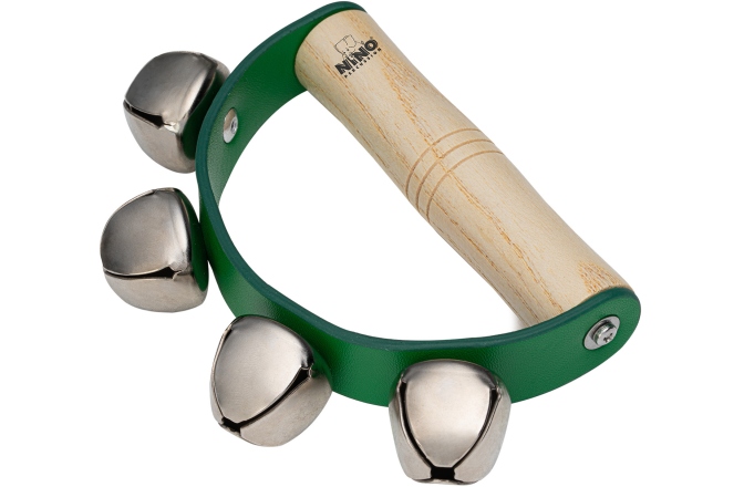Coroană de clopoței Nino Percussion Sleigh Bells - Green